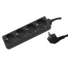 Base múltiple serie estándar negra 4 tomas 1,5 metros (GSC 0000026)