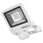 Proyector exterior Led con sensor de movimiento blanco 20W 3000°K IP44 (Osram 239692)