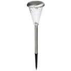 Estaca Led solar de acero inoxidable RGB Ø8 x 37cm. (Galix 1017-B)