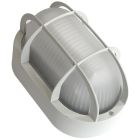 Aplique Led de exterior oval gris 6W 4000K IP44 (Fenoplástica 7440GLED)