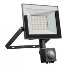 Proyector Led de exterior Noctis Lux 3 negro con sensor 30W 4000°K IP44 (Spectrum SLI029072NW_CZUJNIK_PW)