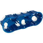 Caja universal de mecanismos eficiente 3 elementos con fijación por garras (Solera 5825EG)