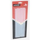 6 uds. barras de termopegado transparente 11x200mm. (Mader 34028)