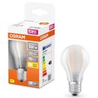 Lámpara estándar cristal Led mate Retrofit 11W 2700K 1521Lm (Osram 124660)