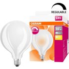 Lámpara globo cristal Led regulable E27 12W 2700°K 150x95mm. (Osram 4058075112131)