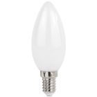 Lámpara vela cristal Led mate E14 4W 4000°K 410Lm (Spectrum WOJ+4332)