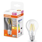 Lámpara estándar cristal Led clara Retrofit 4W 2700K 470Lm (Osram 112216)