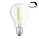 Lámpara esférica cristal Led clara Retrofit regulable E27 5W 2700°K 470Lm (Osram 4058075436800)