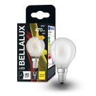 Lámpara esférica cristal mate Led E14 4W 2700°K 470Lm (Bellalux 4058075115538)