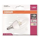 Lámpara vela Led E14 5,7W 2700°K  (Osram 4052899911970) (Blíster)