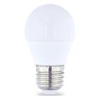 Lámpara esférica Led económica E27 6W 3000°K 520Lm 120° 45x79mm. (Libertina 2002828)