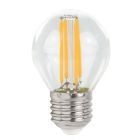 Lámpara esférica cristal Led clara E27 6W 4000°K 900Lm (Spectrum WOJ+14397)