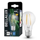 Lámpara estándar cristal clara Led 6,5W E27 4000°K 806Lm (Bellalux 4058075592315)