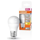 Lámpara Led esférica E27 7W 2700°K 806Lm 47x90mm. (Osram 021985)