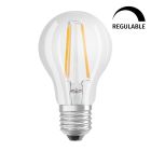 Lámpara estándar cristal Led clara Retrofit regulable 7W 2700°K 806Lm (Osram 4058075287389)