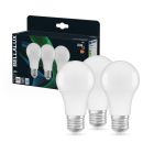 Pack de 3 lámparas Led estándar E27 8W 4000°K (Bellalux 4058075595460)