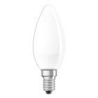 Lámpara incandescente vela mate 25W E14 (Clar 70071)