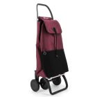 Carro compra I-Max Urban MF 4 ruedas rojo Burdeos ( IMX499 Rolser )