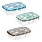 Taper de plástico con tapa rectangular (Plastic 1203)