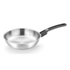 Sartén de acero inoxidable sin antiadherente Elite Ø 24cm (Monix M241324)