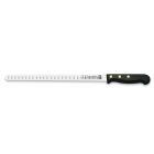 Cuchillo jamonero Uniblock alveolado acero inoxidable 29cm. (3 Claveles 00965)
