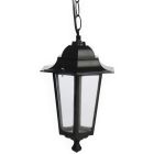 Farol jardín colgante exterior de 6 lados serie Alma aluminio IP44 (GSC 0700074).