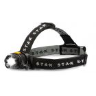 Linterna de cabeza Led recargable USB 10W 900Lm (Velamp ST201) (Blíster)