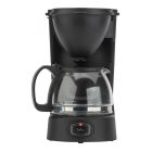 Cafetera de goteo con jarra de cristal negra 750 ml de 2 a 8 tazas 650W (Jata JECA1750)