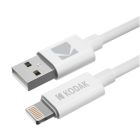 Cable USB  a lighting para iPhone 1m. 5V 2A (Kodak 001403687)