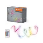 Tira de Led de 1,5 metros  autoadhesiva 4W RGB con mando (Ledvance 317743 )