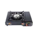 Cocina compacta negra para cartucho de gas (Comgas BS-102 )