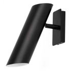 Aplique de acero tipo foco Link negro GU10 (Faro 29874)