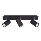 Regleta 3 focos serie Marley color negro 3xGU10 (Trio Lighting 802400332)