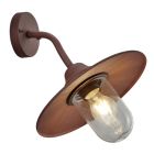 Aplique de pared Brenta óxido E27 IP44 (Trio Lighting 201760124)