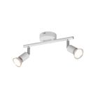 Regleta 2 focos serie París color blanco 2xGU10 (Trio Lighting R80912031)