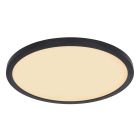 Plafón Led retroiluminado Sapana negro Ø42 cm 24W 2300Lm IP44 (Globo 41562-24B)