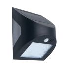 Aplique solar con sensor crepuscular y de movimiento Kolam negro 3W 6000K 300Lm (GSC 200210029)