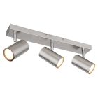 Regleta níquel Robby 3xGU10 (Globo 57911-3)