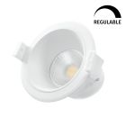 Aro Led redondo empotrable 7W ø90mm antideslumbramiento blanco Mandani (GSC 200400014)