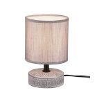 Lámpara sobremesa cerámica marrón Marie 1xE14 IP20 (Trio R50980126)