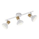 Regleta 3 focos blanca Latika 3xE14 (Trio R81523031)