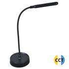 Flexo Led sobremesa recargable negro CCT 500Lm 5W (Electro DH 60.437)