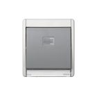 Marco con tecla individual Simon 44 Aqua (4400010-035)