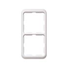 Marco blanco 2 elemento 88x159mm. (Simon 75 75620-30)