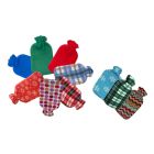 Bolsa de agua de 2 litros con forro polar colores surtidos