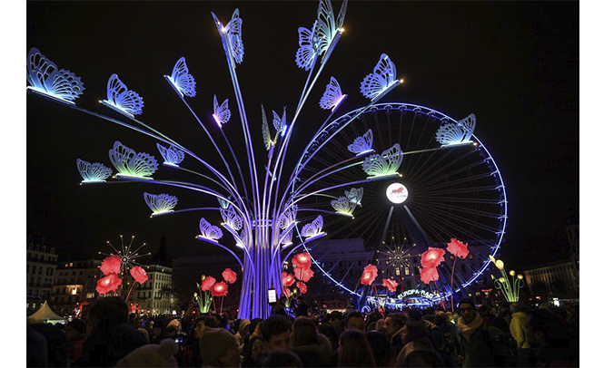Festival de las luces de Lyon